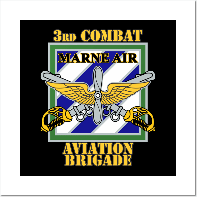 3rd Combat Aviation Brigade Wall Art by MBK